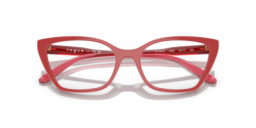 0VO5519 - Vogue - Red - (Full Red 3080) - 54 - 17 - 140 MM - Ardor Eyewear 8056597926836