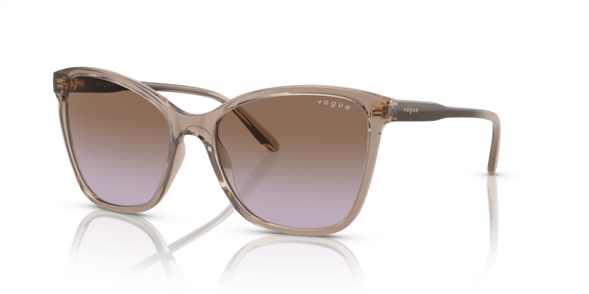 0VO5520S - Vogue - (Transparent Caramel) Violet Gradient Brown - 56 - 17 - 140 MM - Ardor Eyewear 8056597982276