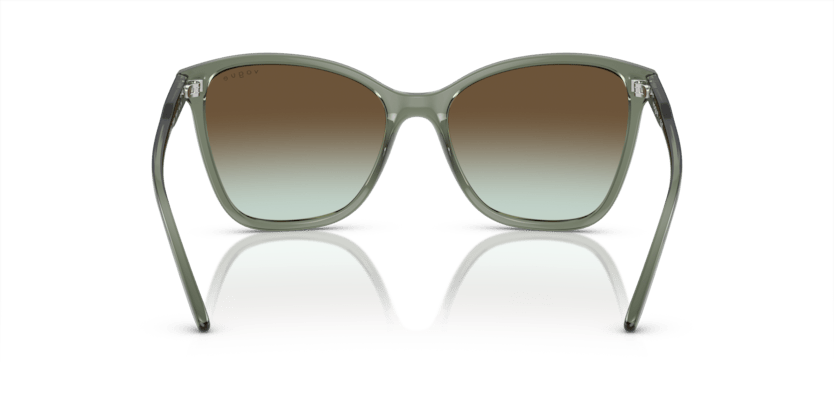 0VO5520S - Vogue - (Transparent Mallard Green) Green Gradient Dark Brown - 56 - 17 - 140 MM - Ardor Eyewear 8056597932028