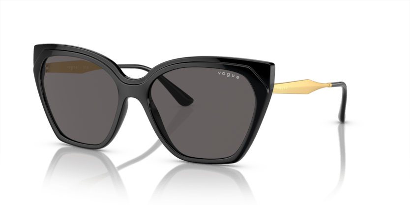 0VO5521S - Vogue - (Black) Black Smoke - 57 - 16 - 140 MM - Ardor Eyewear 8056597934169