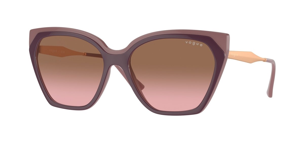 0VO5521S - Vogue - (Top Red Purple/Old Pink) Pink Gradient Brown - 57 - 16 - 140 MM - Ardor Eyewear 8056597934138