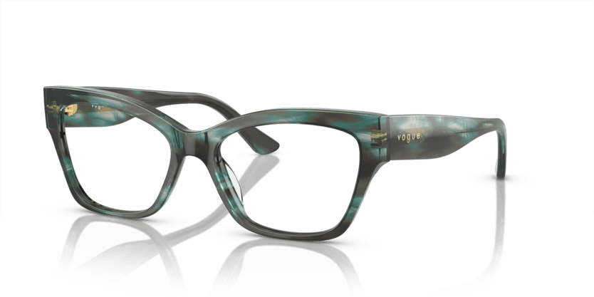 0VO5523 - Vogue - Green - (Green Havana 3088) - 52 - 17 - 140 MM - Ardor Eyewear 8056597927215