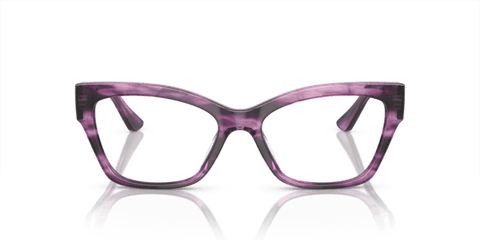 Purple Havana - 0VO5523 8056597927253 Vogue Eyeglasses Woman Cat Eye