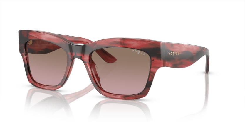 0VO5524S - Vogue - (Red Havana) Violet Gradient Brown - 54 - 20 - 140 MM - Ardor Eyewear 8056597933216