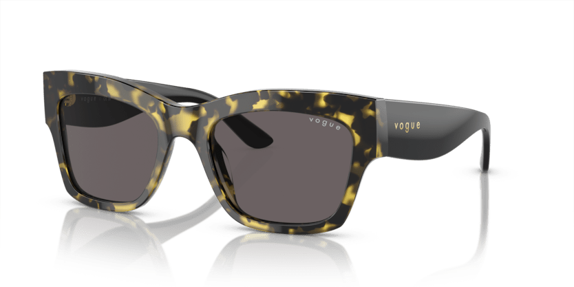 0VO5524S - Vogue - (Yellow Tortoise) Black Smoke - 54 - 20 - 140 MM - Ardor Eyewear 8056597933230