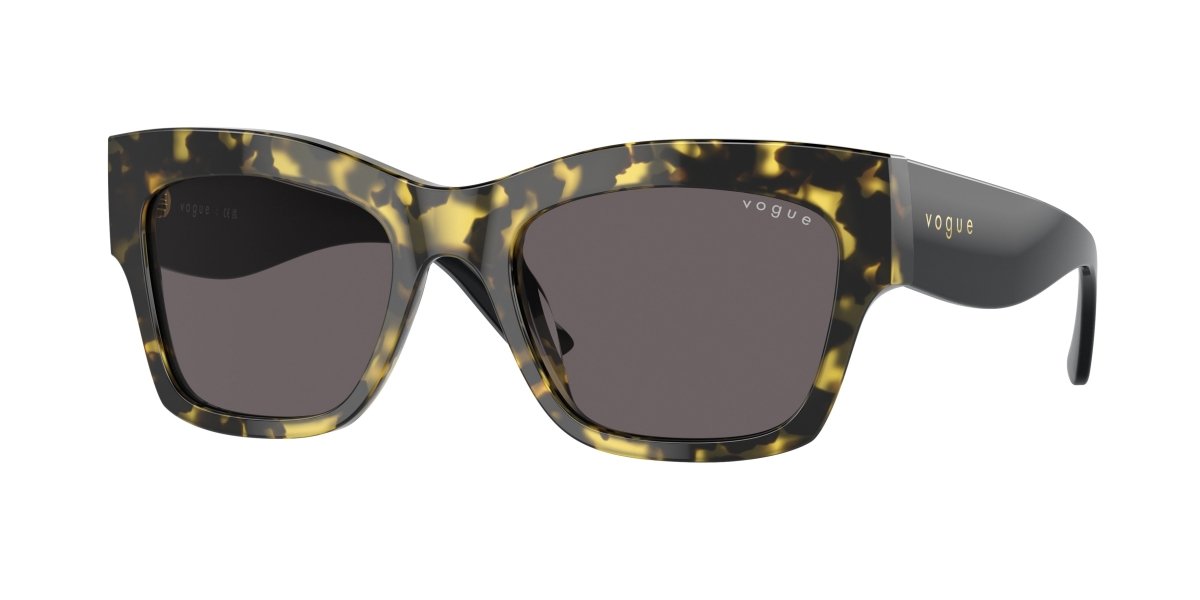 0VO5524S - Vogue - (Yellow Tortoise) Black Smoke - 54 - 20 - 140 MM - Ardor Eyewear 8056597933230