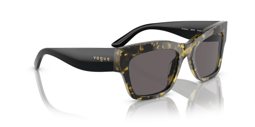 0VO5524S - Vogue - (Yellow Tortoise) Black Smoke - 54 - 20 - 140 MM - Ardor Eyewear 8056597933230