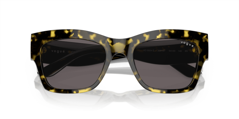 0VO5524S - Vogue - (Yellow Tortoise) Black Smoke - 54 - 20 - 140 MM - Ardor Eyewear 8056597933230