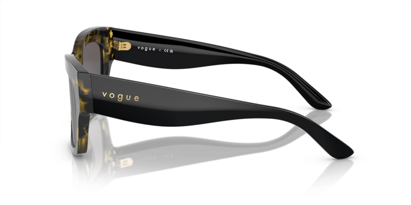 0VO5524S - Vogue - (Yellow Tortoise) Black Smoke - 54 - 20 - 140 MM - Ardor Eyewear 8056597933230