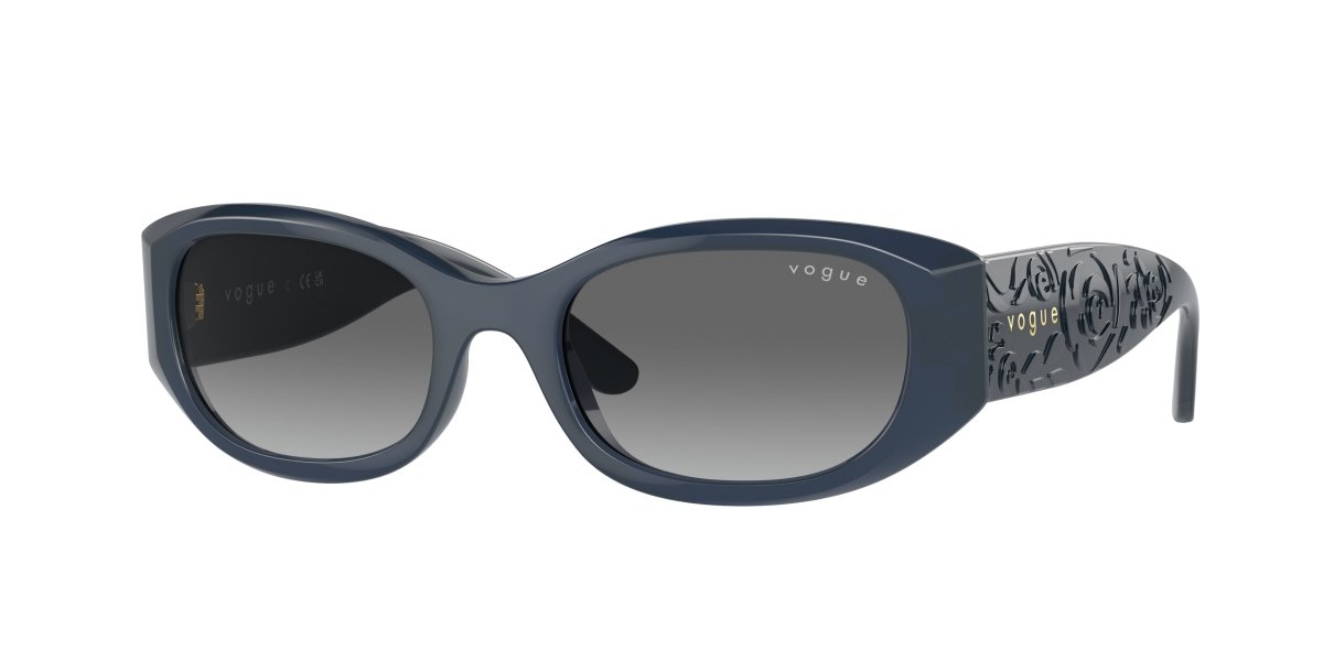 0VO5525S - Vogue - (Opal Dark Blue) Grey Gradient Dark Grey - 52 - 19 - 135 MM - Ardor Eyewear 8056597932202