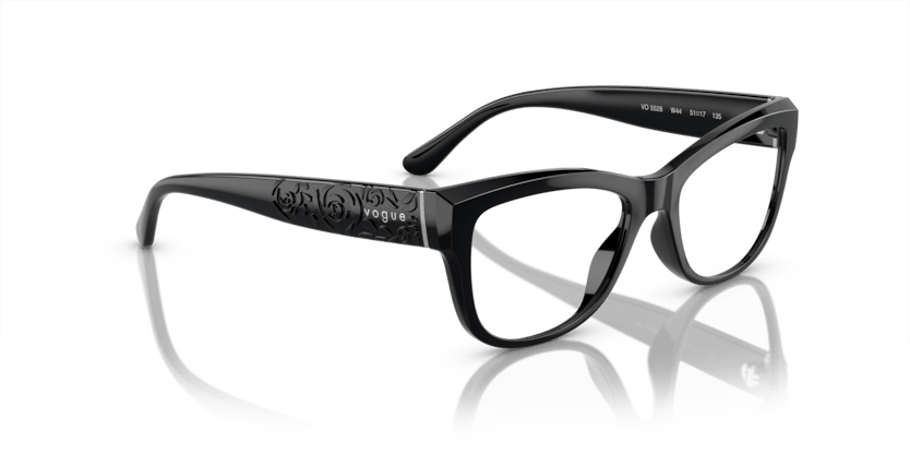 0VO5528 - Vogue - Black - (Black W44) - 53 - 17 - 135 MM - Ardor Eyewear 8056597927390