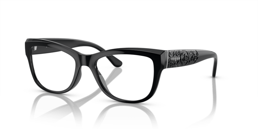 0VO5528 - Vogue - Black - (Black W44) - 53 - 17 - 135 MM - Ardor Eyewear 8056597927390