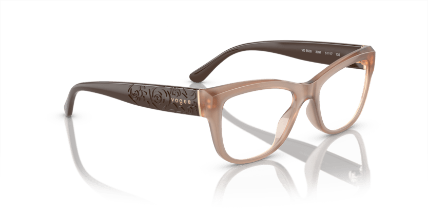 0VO5528 - Vogue - Brown - (Opal Light Brown 3097) - 53 - 17 - 135 MM - Ardor Eyewear 8056597927376