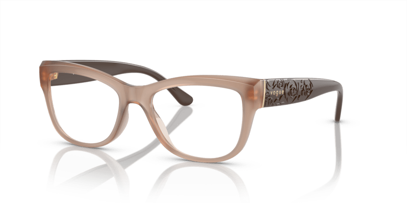 0VO5528 - Vogue - Brown - (Opal Light Brown 3097) - 53 - 17 - 135 MM - Ardor Eyewear 8056597927376