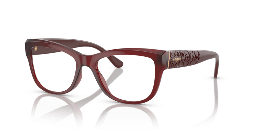 0VO5528 - Vogue - Red - (Opal Red 3094) - 53 - 17 - 135 MM - Ardor Eyewear 8056597927338