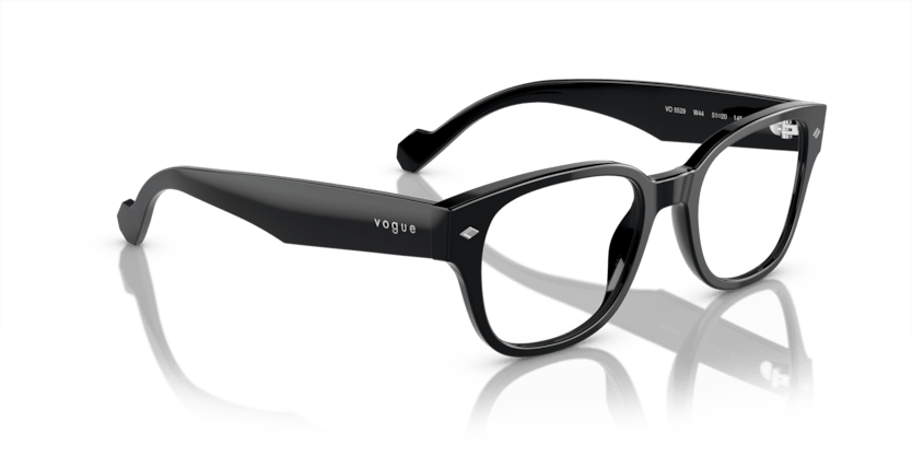 0VO5529 - Vogue - Black - (Black W44) - 51 - 20 - 145 MM - Ardor Eyewear 8056597931274