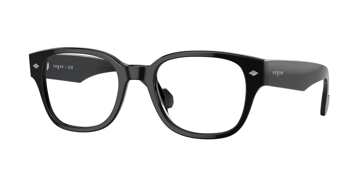 0VO5529 - Vogue - Black - (Black W44) - 51 - 20 - 145 MM - Ardor Eyewear 8056597931274