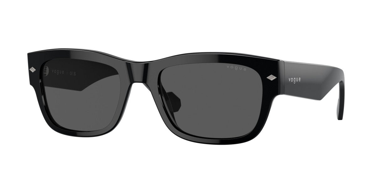 0VO5530S - Vogue - (Black) Dark Grey - 55 - 20 - 145 MM - Ardor Eyewear 8056597933186