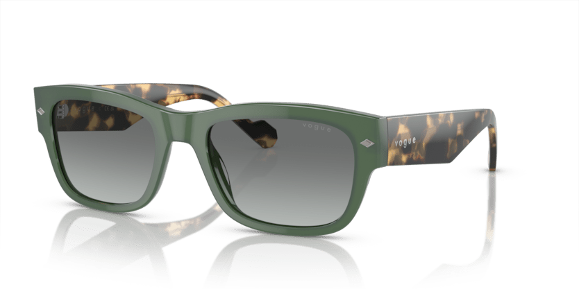 0VO5530S - Vogue - (Full Dusty Green) Grey Gradient - 55 - 20 - 145 MM - Ardor Eyewear 8056597933179