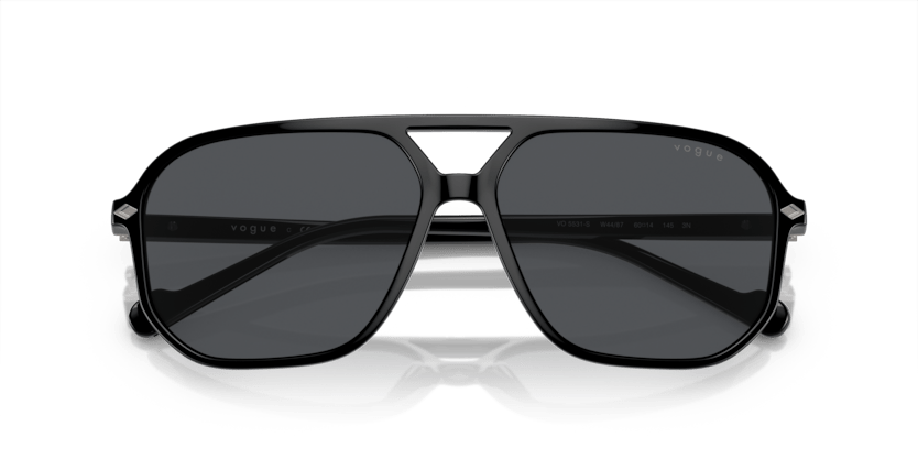 0VO5531S - Vogue - (Black) Dark Grey - 60 - 14 - 145 MM - Ardor Eyewear 8056597933568