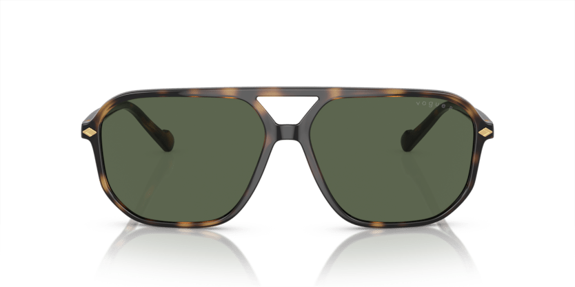 0VO5531S - Vogue - (Total Dark Havana) Dark Green Polarized - 60 - 14 - 145 MM - Ardor Eyewear 8056597933520