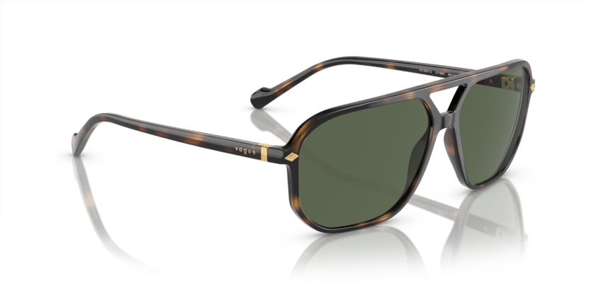 0VO5531S - Vogue - (Total Dark Havana) Dark Green Polarized - 60 - 14 - 145 MM - Ardor Eyewear 8056597933520