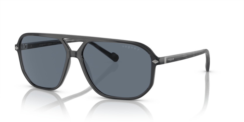 0VO5531S - Vogue - (Transparent Dark Grey) Blue Polarized - 60 - 14 - 145 MM - Ardor Eyewear 8056597933537