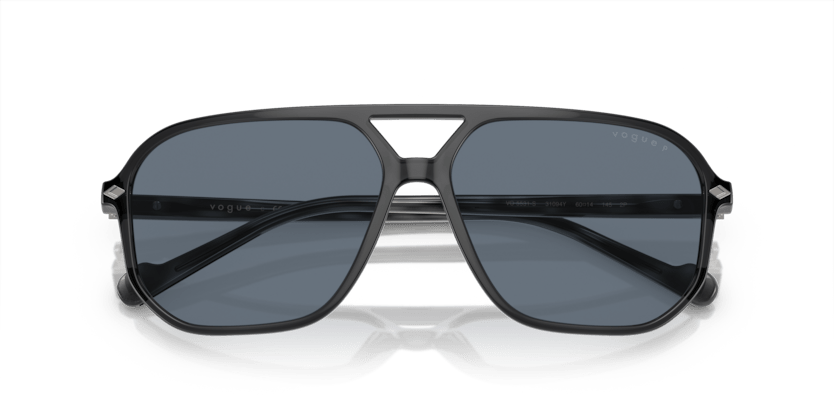 0VO5531S - Vogue - (Transparent Dark Grey) Blue Polarized - 60 - 14 - 145 MM - Ardor Eyewear 8056597933537