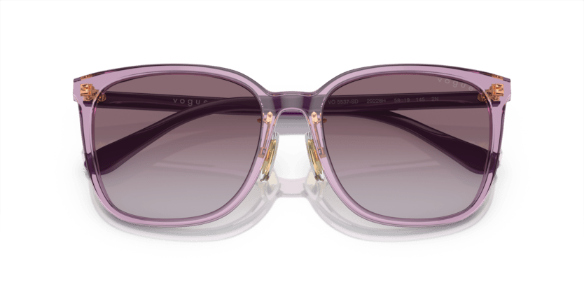 0VO5537SD - Vogue - (Transparent Violet) Violet Gradient - 58 - 19 - 145 MM - Ardor Eyewear 8056597937375