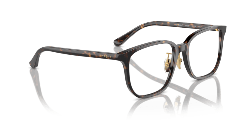 0VO5550D - Vogue - Brown - (Dark Havana W656) - 55 - 18 - 145 MM - Ardor Eyewear 8056262000250