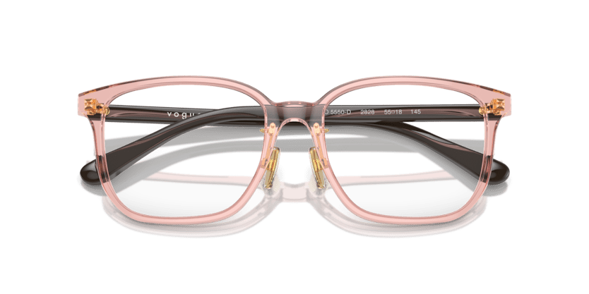 0VO5550D - Vogue - Pink - (Transparent Pink 2828) - 55 - 18 - 145 MM - Ardor Eyewear 8056262000236