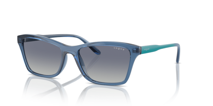 0VO5551S - Vogue - (Transparent Blue) Grey Gradient Blue - 54 - 17 - 140 MM - Ardor Eyewear 8056262005088