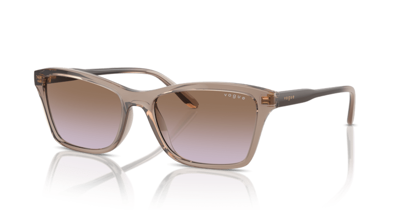 0VO5551S - Vogue - (Transparent Brown) Violet Gradient Brown - 54 - 17 - 140 MM - Ardor Eyewear 8056262005071