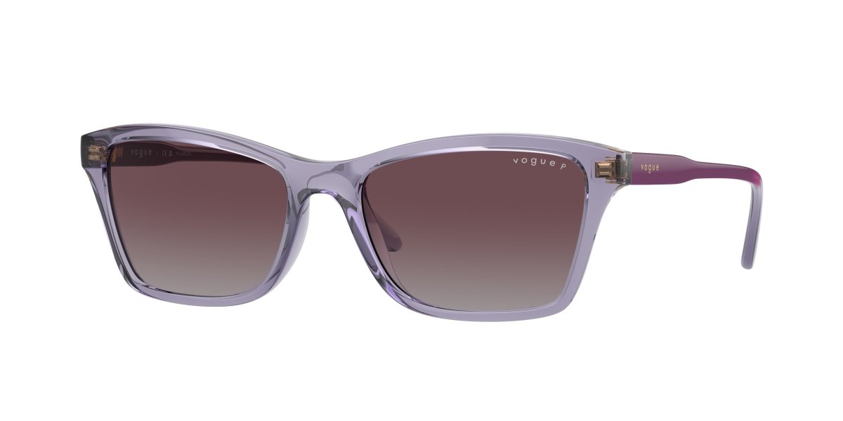 0VO5551S - Vogue - (Transparent Purple) Grey Gradient Violet Polarized - 54 - 17 - 140 MM - Ardor Eyewear 8056262005095