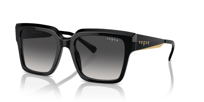 0VO5553S - Vogue - (Black) Grey Gradient Black - 54 - 19 - 140 MM - Ardor Eyewear 8056262010365