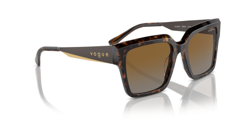 0VO5553S - Vogue - (Dark Havana) Gradient Brown Polarized - 54 - 19 - 140 MM - Ardor Eyewear 8056262010372