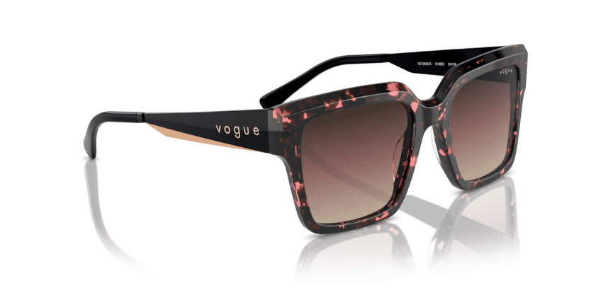 0VO5553S - Vogue - (Red Tortoise) Brown Gradient Purple Gradient Black - 54 - 19 - 140 MM - Ardor Eyewear 8056262010297