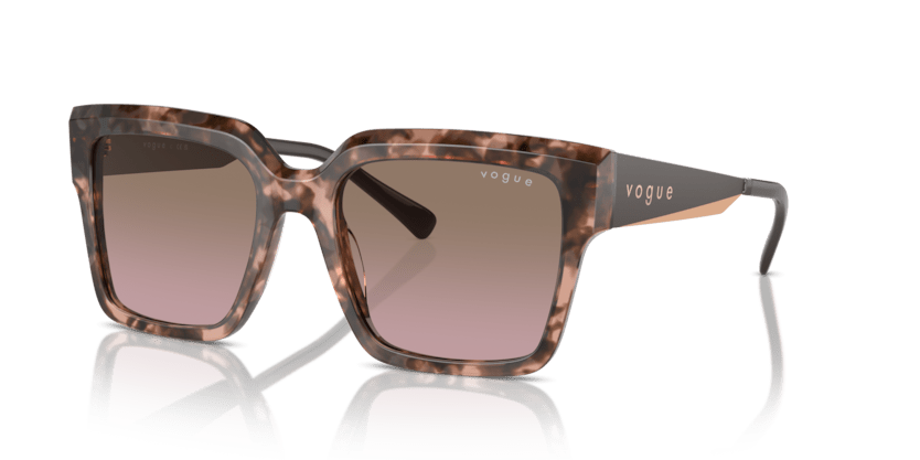 0VO5553S - Vogue - (Rose Tortoise) Pink Gradient Brown - 54 - 19 - 140 MM - Ardor Eyewear 8056262010280