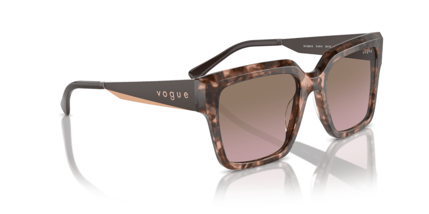 0VO5553S - Vogue - (Rose Tortoise) Pink Gradient Brown - 54 - 19 - 140 MM - Ardor Eyewear 8056262010280