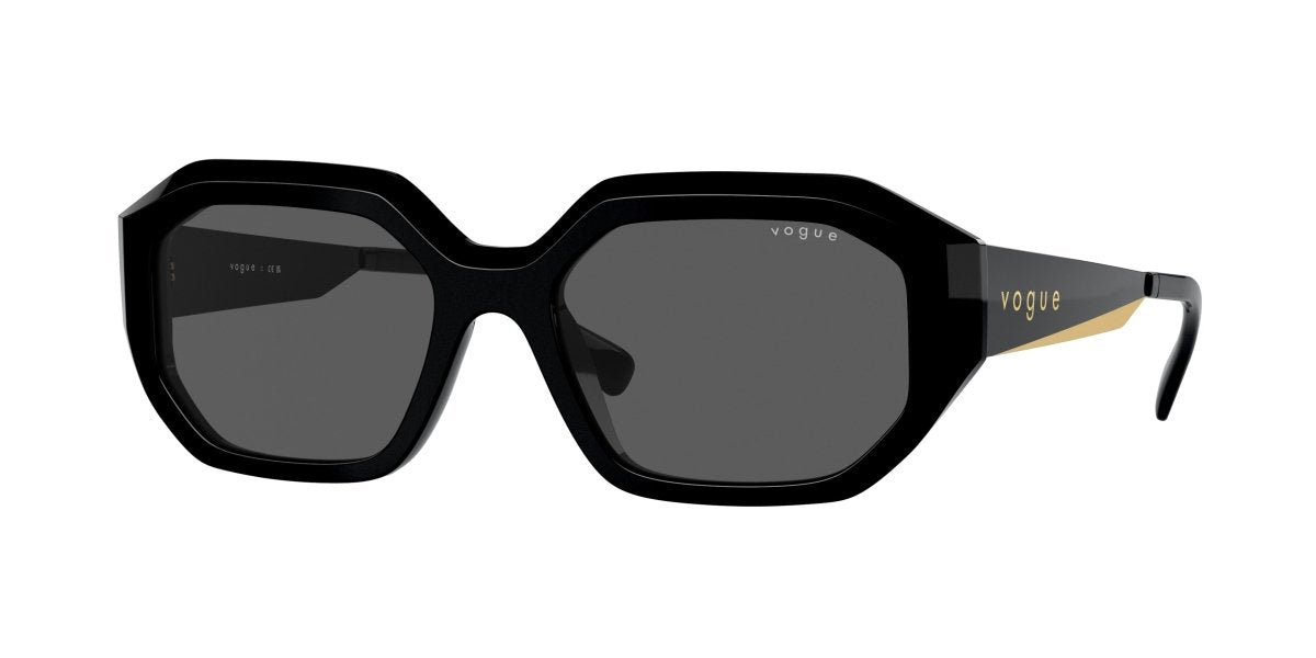 0VO5554S - Vogue - (Black) Dark Grey - 54 - 18 - 140 MM - Ardor Eyewear 8056262011294