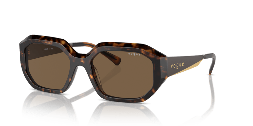 0VO5554S - Vogue - (Dark Havana) Dark Brown - 54 - 18 - 140 MM - Ardor Eyewear 8056262011300