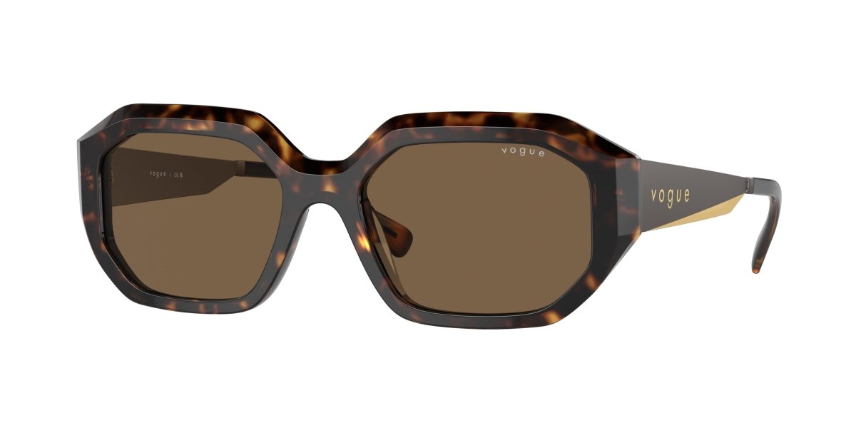 0VO5554S - Vogue - (Dark Havana) Dark Brown - 54 - 18 - 140 MM - Ardor Eyewear 8056262011300