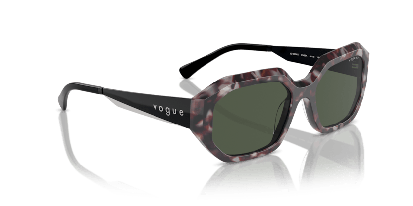 0VO5554S - Vogue - (Grey Tortoise) Dark Green Polarized - 54 - 18 - 140 MM - Ardor Eyewear 8056262011331