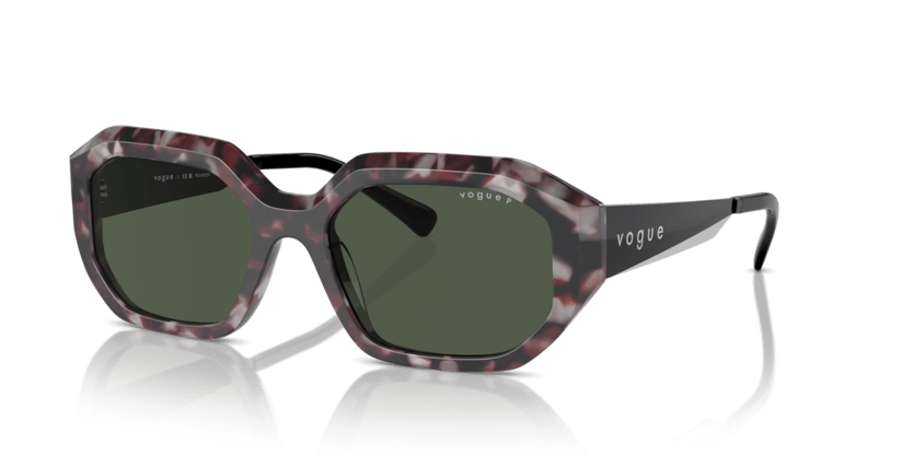 0VO5554S - Vogue - (Grey Tortoise) Dark Green Polarized - 54 - 18 - 140 MM - Ardor Eyewear 8056262011331