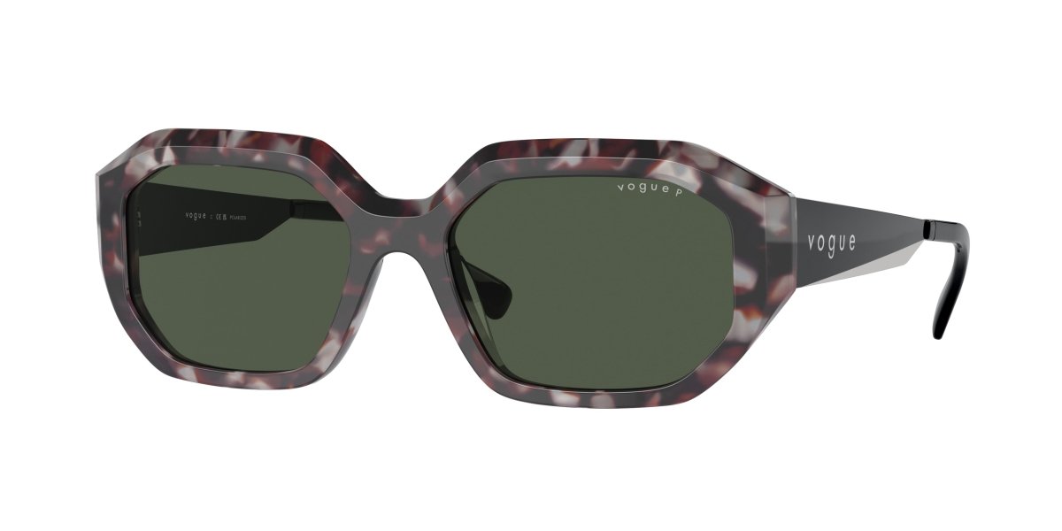 0VO5554S - Vogue - (Grey Tortoise) Dark Green Polarized - 54 - 18 - 140 MM - Ardor Eyewear 8056262011331