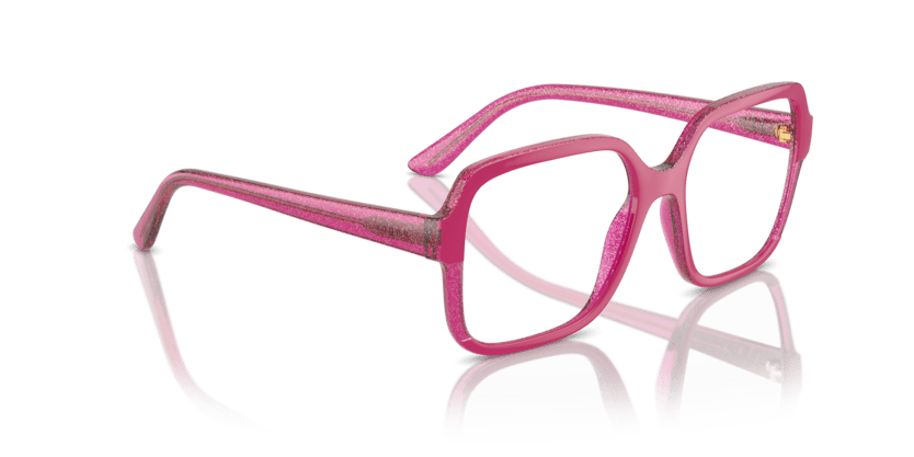 0VO5555 - Vogue - Pink - (Cherry/Transparent Fuchsia Glitter 3135) - 52 - 17 - 140 MM - Ardor Eyewear 8056262010792