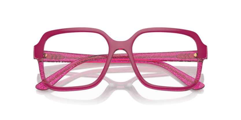 0VO5555 - Vogue - Pink - (Cherry/Transparent Fuchsia Glitter 3135) - 52 - 17 - 140 MM - Ardor Eyewear 8056262010792