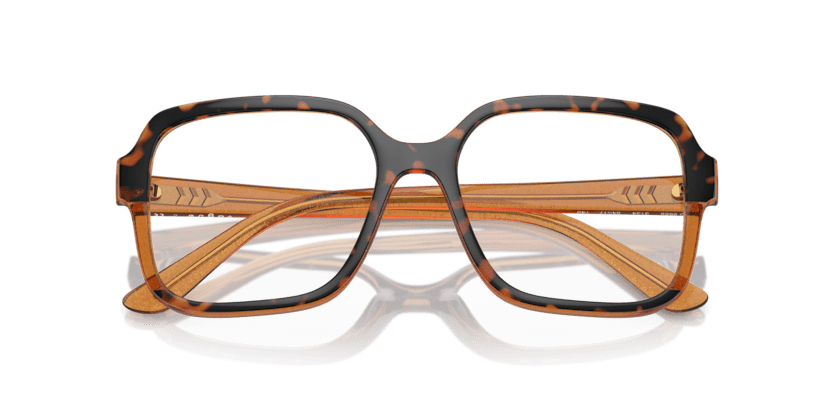 0VO5555 - Vogue - Tortoise - (Havana/Transparent Brown Glitter 3134) - 52 - 17 - 140 MM - Ardor Eyewear 8056262010754