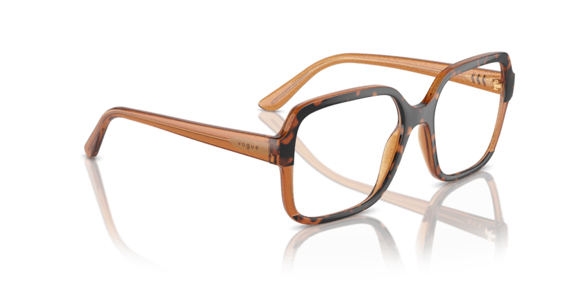 0VO5555 - Vogue - Tortoise - (Havana/Transparent Brown Glitter 3134) - 52 - 17 - 140 MM - Ardor Eyewear 8056262010754