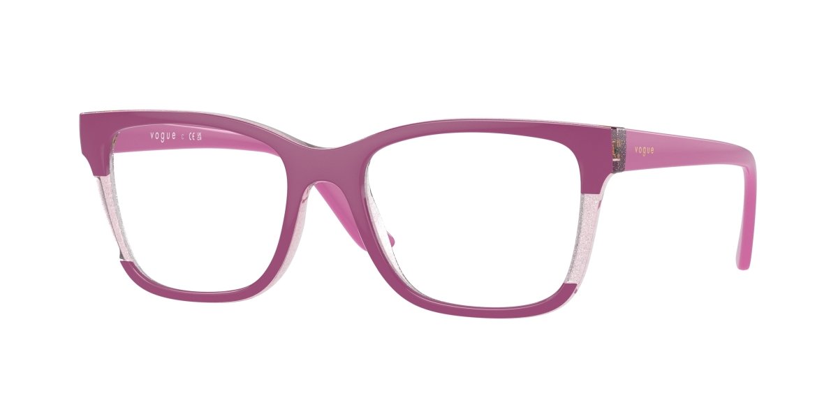 0VO5556 - Vogue - Pink - (Fuchsia/Transparent Pink Glitter 3142) - 51 - 18 - 140 MM - Ardor Eyewear 8056262012444